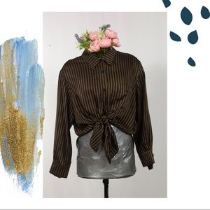 🚫🚫🚫SOLD‼️ Office to Night Out Silk Blouse